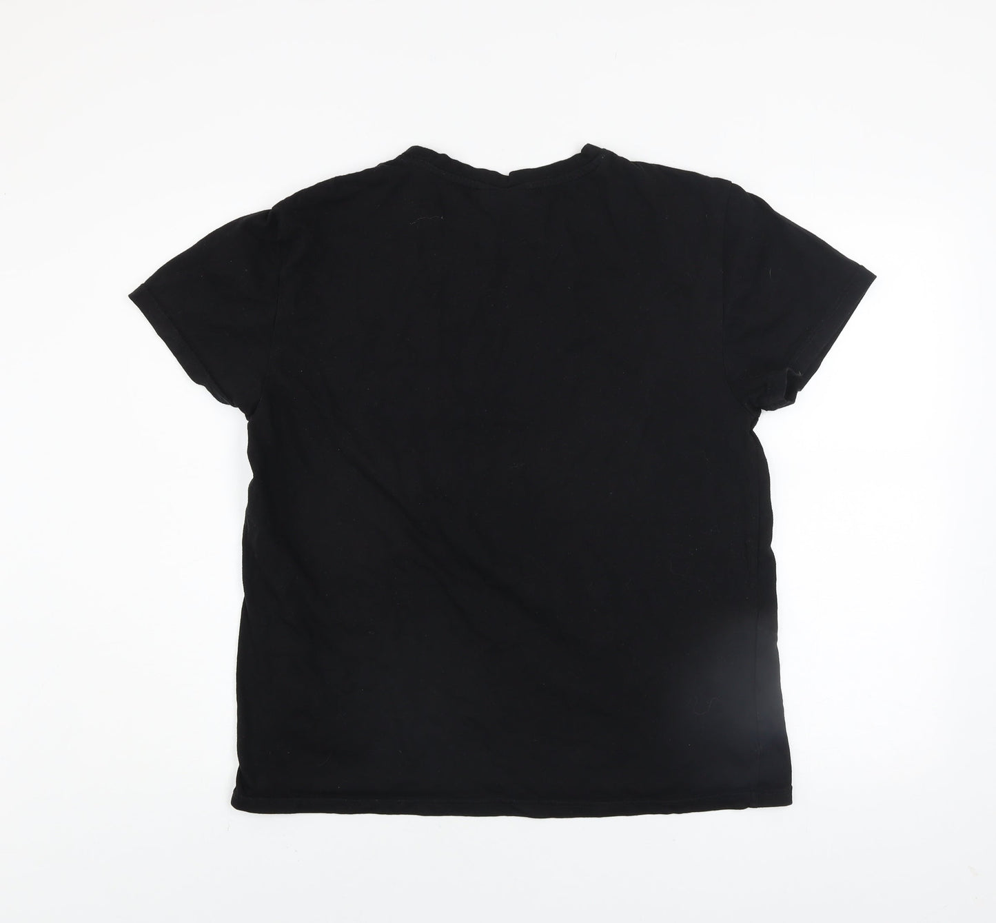 Mens UK Size XL Disney Black  T-Shirt