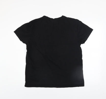 Mens UK Size XL Disney Black  T-Shirt