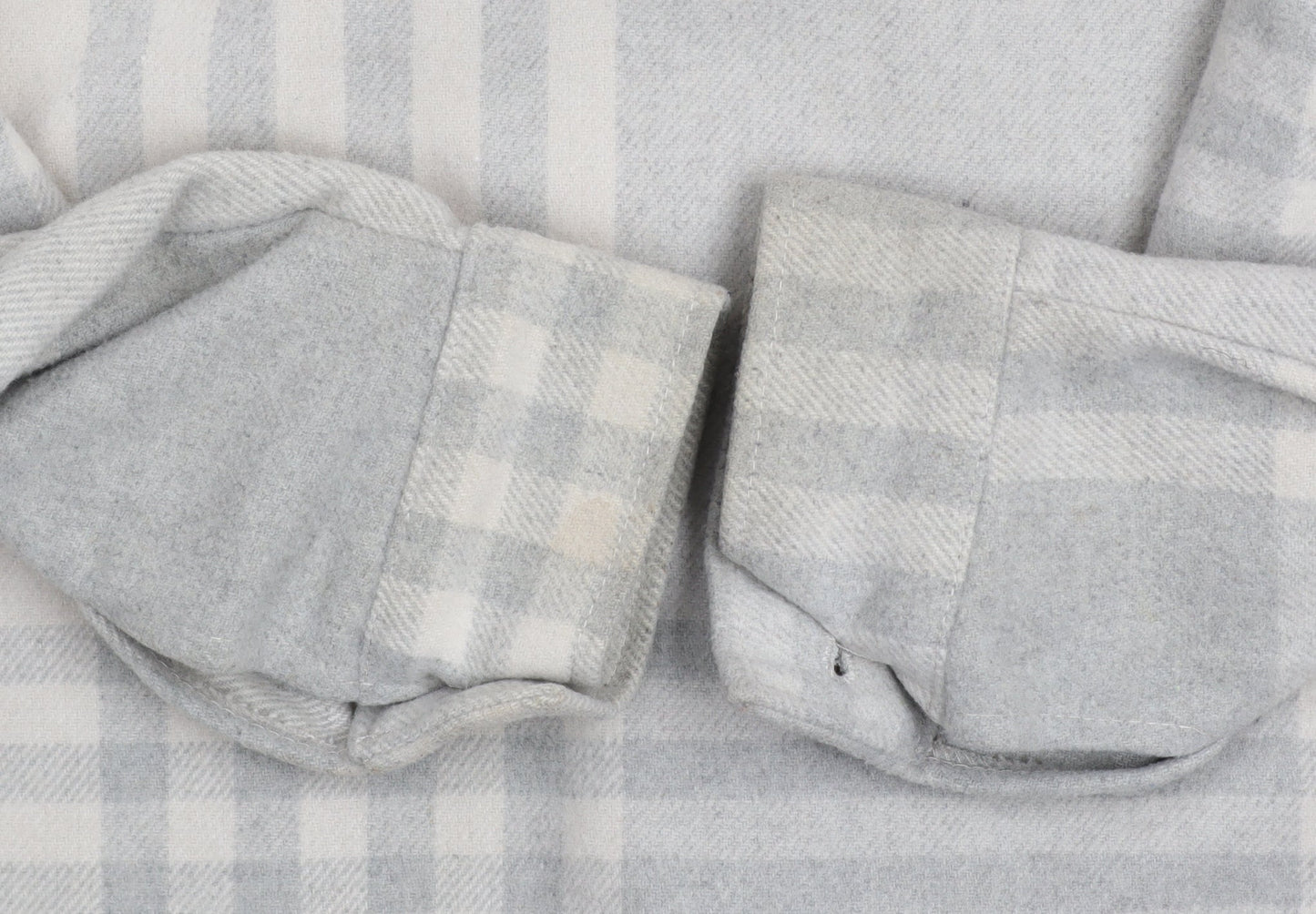 New Look Womens Grey Check Shacket Jacket Size 8 Regular Fit