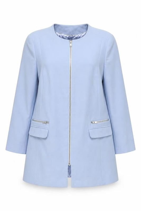 Womens UK Size L Wallis Blue Basic Jacket