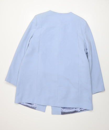 Womens UK Size L Wallis Blue Basic Jacket
