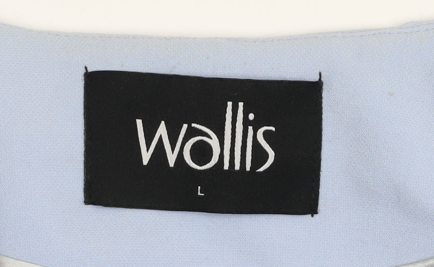 Womens UK Size L Wallis Blue Basic Jacket