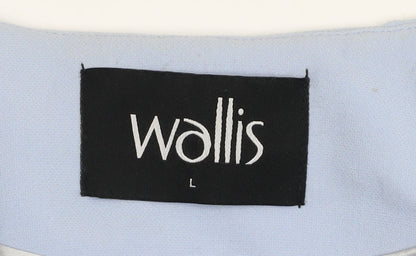 Womens UK Size L Wallis Blue Basic Jacket