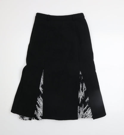 Womens UK Size M 芥薬少女居所 Trumpet Tweed Skirt