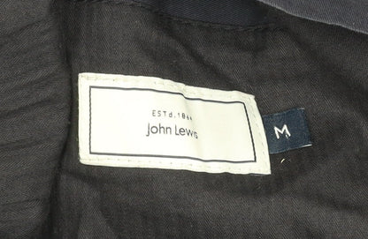 Mens UK Size M John Lewis Blue Military Jacket