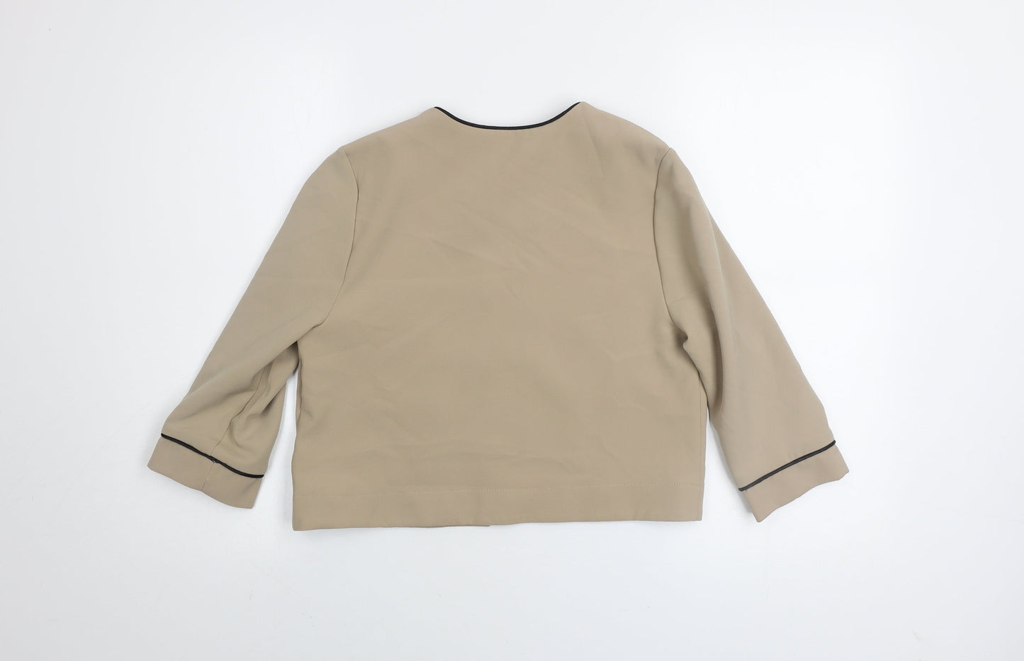 Womens UK Size 6 alter Beige Basic Jacket