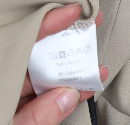 Womens UK Size 6 alter Beige Basic Jacket