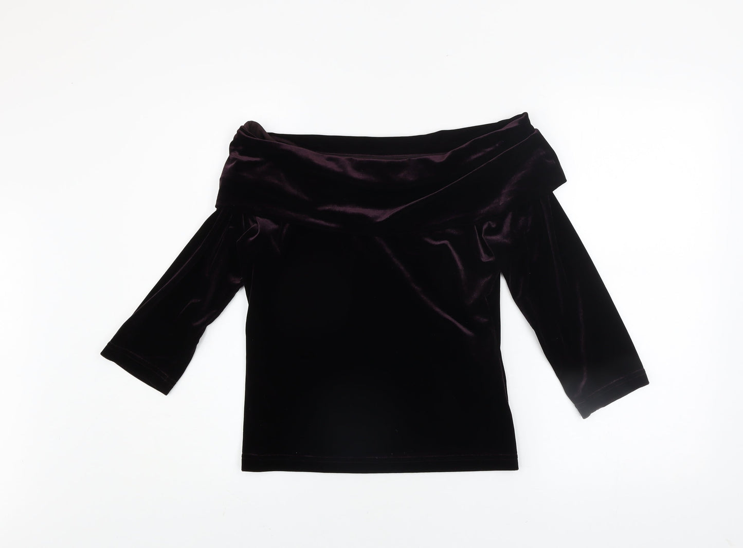 Womens UK Size L My Michelle Purple Tunic Blouse