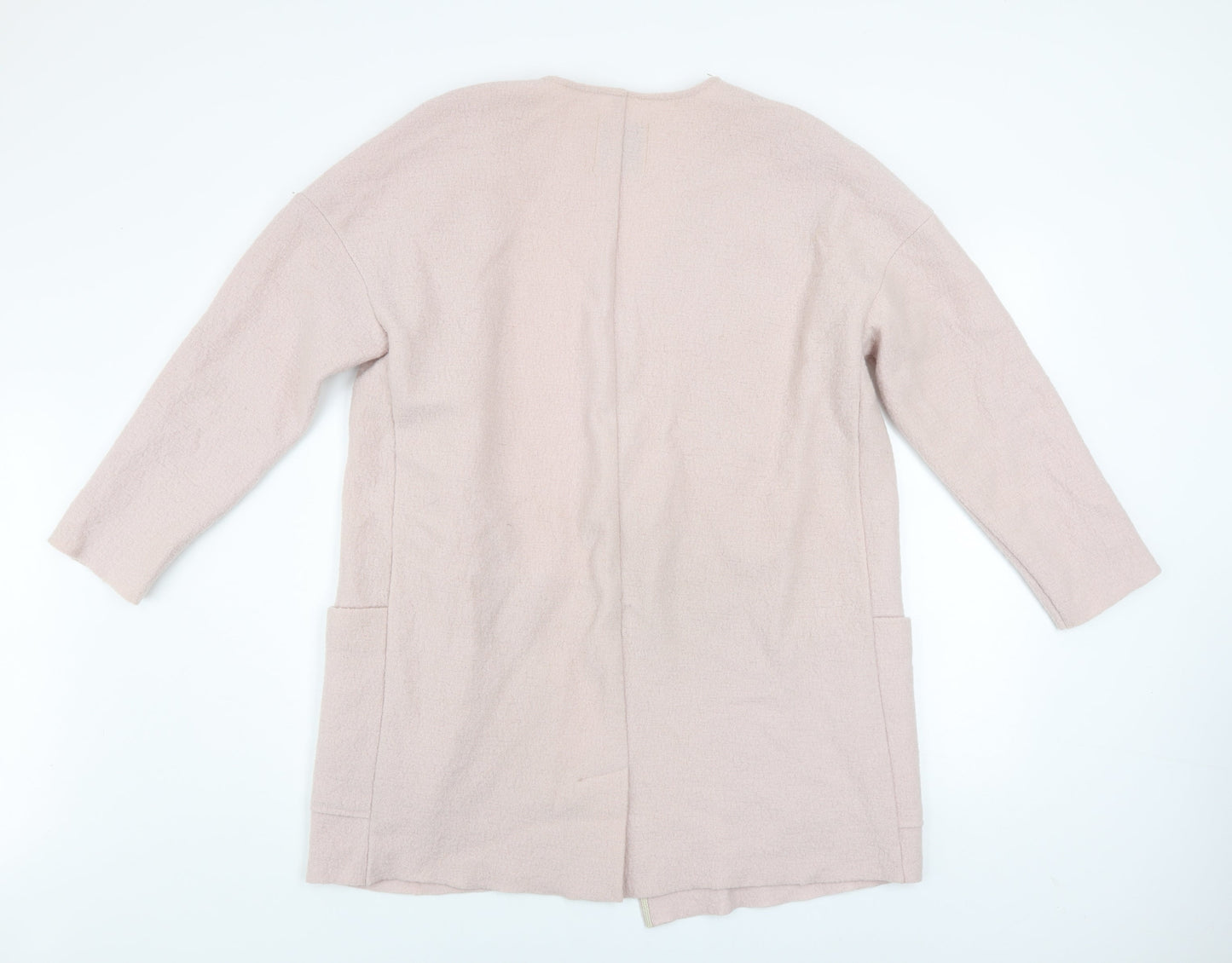 Womens UK Size S Mango Pink Overcoat