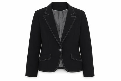 Womens UK Size 14 Dorothy Perkins Regular Black Blazer