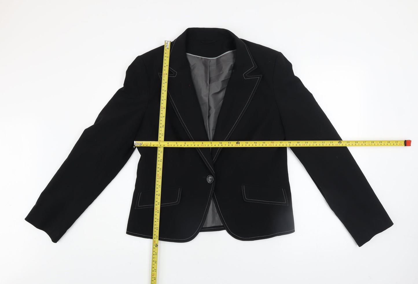 Womens UK Size 14 Dorothy Perkins Regular Black Blazer