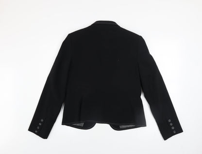 Womens UK Size 14 Dorothy Perkins Regular Black Blazer
