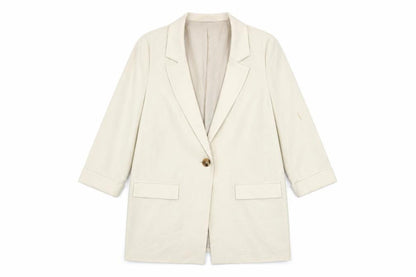 Womens UK Size 12 George Regular Beige Blazer