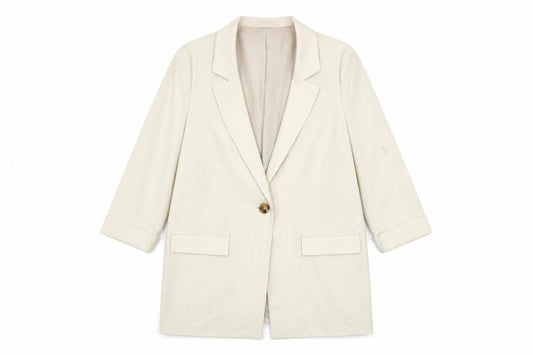 Womens UK Size 12 George Regular Beige Blazer