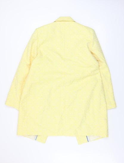 Womens UK Size 14 M&Co Boutique Yellow Blazer