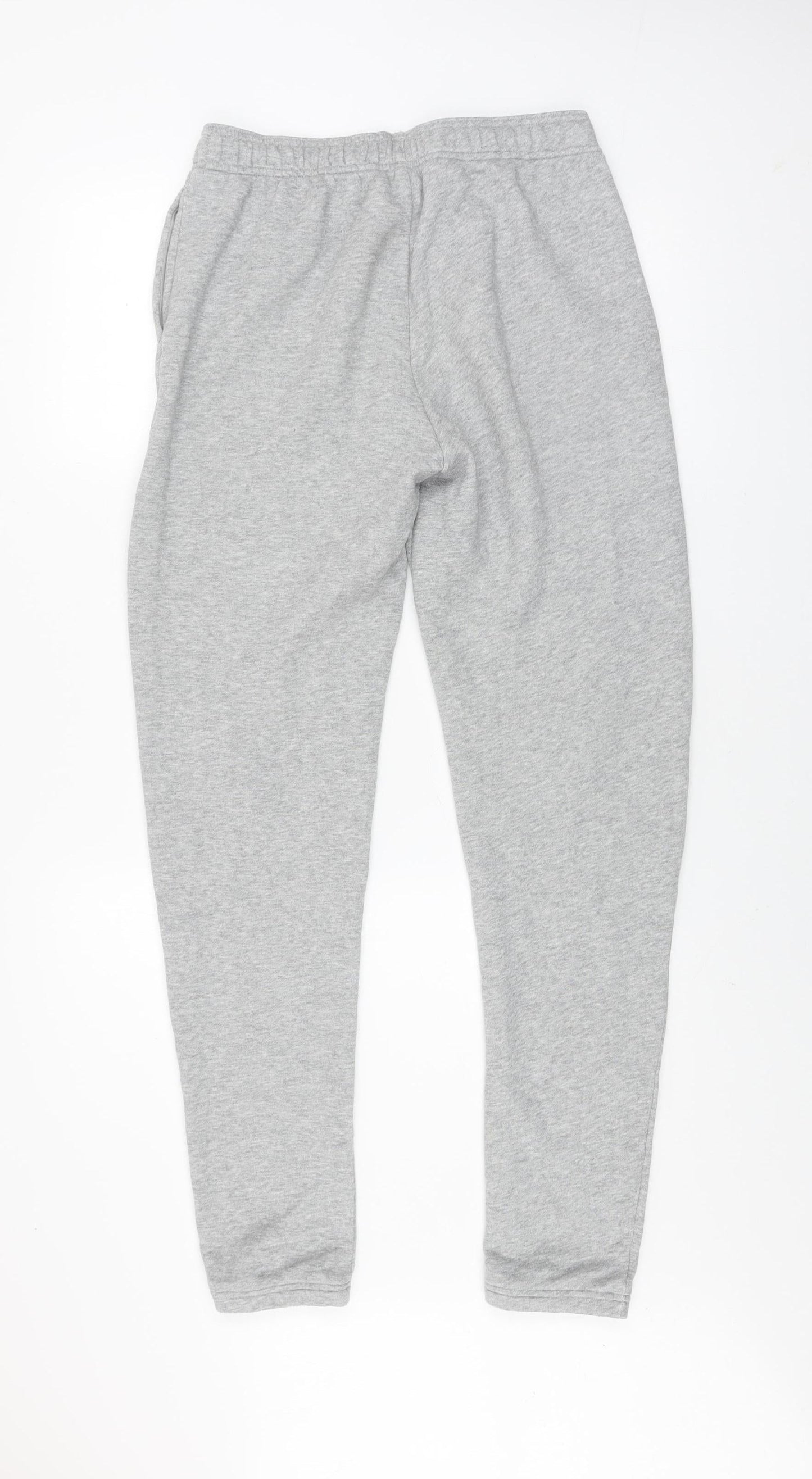 Adidas Teens Grey XL Jogger Trousers Cotton Blend Activewear