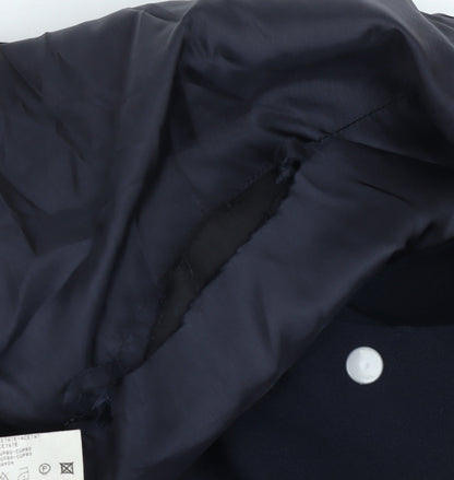 Womens UK Size 16 Marithe Francois Girbaud Black Overcoat