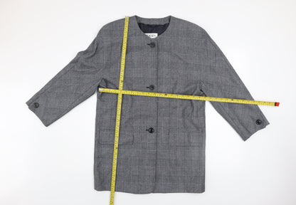 Womens UK Size 8 Jobis Grey Overcoat