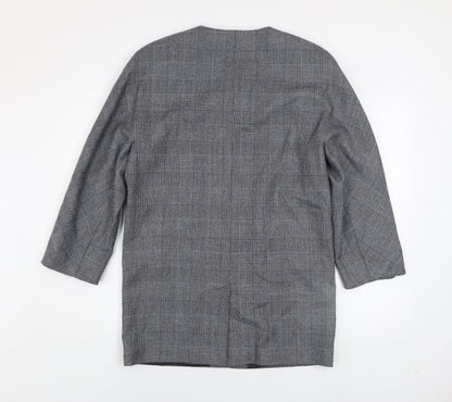 Womens UK Size 8 Jobis Grey Overcoat