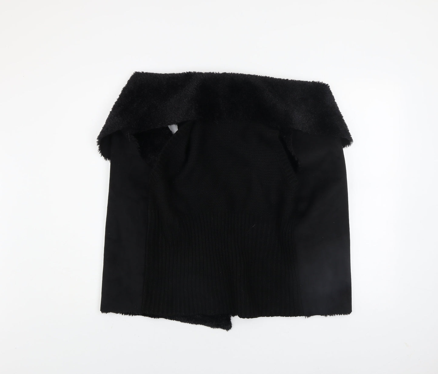 Womens UK Size L Chelsea & Theodore Black Waistcoat