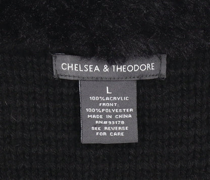 Womens UK Size L Chelsea & Theodore Black Waistcoat