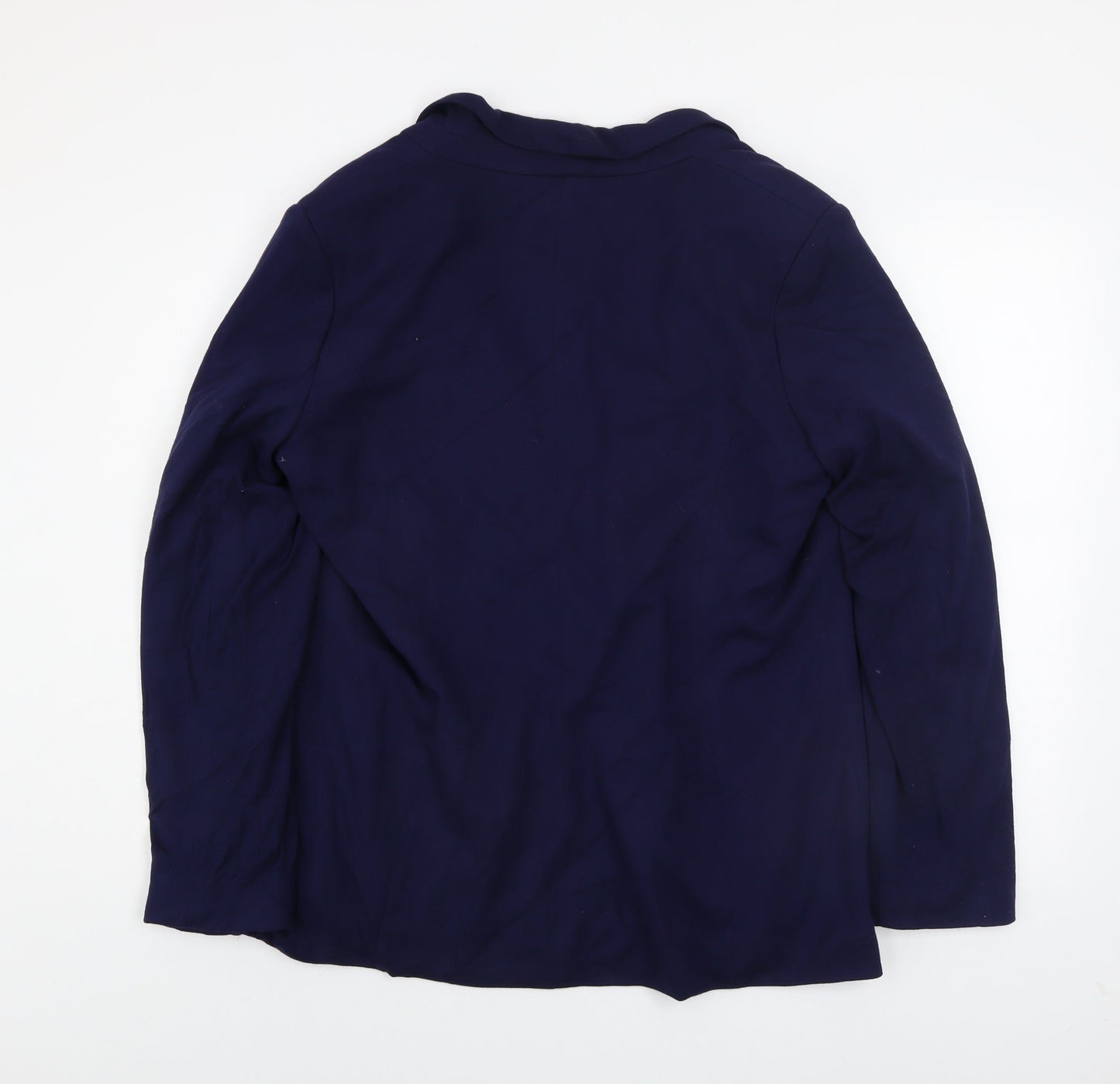 Womens UK Size 16 Oasis Blue Basic Jacket