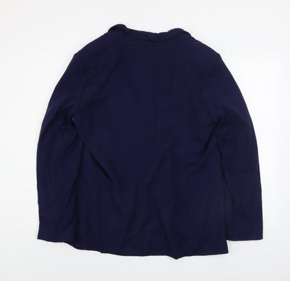 Womens UK Size 16 Oasis Blue Basic Jacket