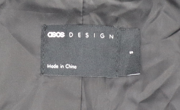 Womens UK Size 8 ASOS DESIGN Black Blazer