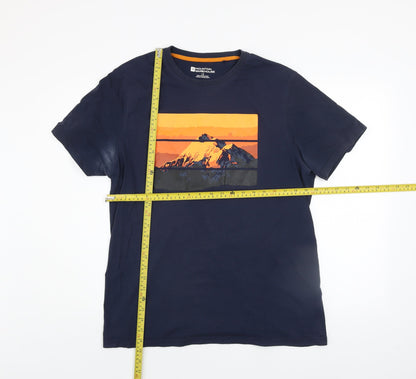 Mens UK Size L Mountain Warehouse Blue  T-Shirt