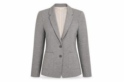 Womens UK Size 10 H&M Grey Basic Jacket