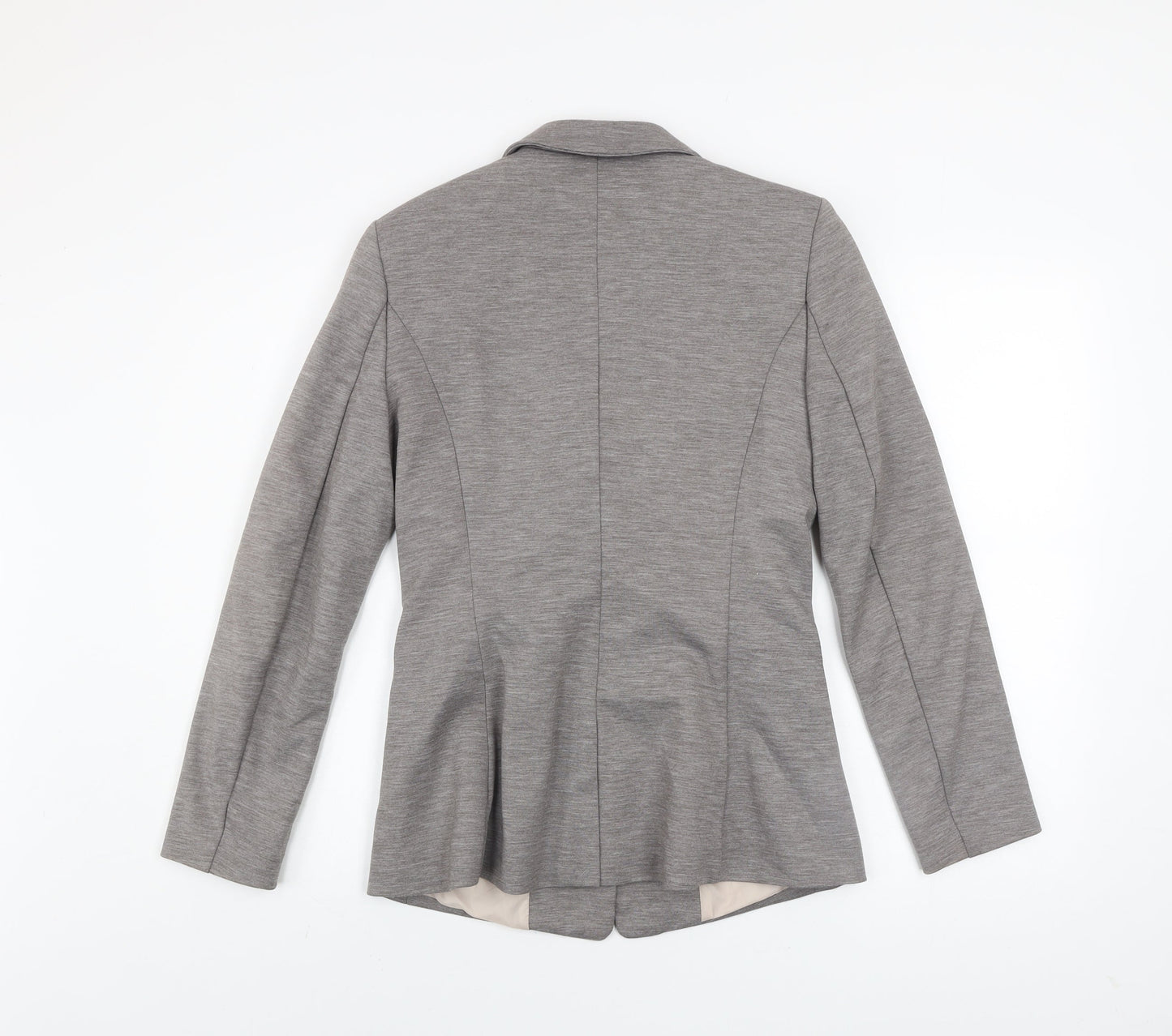 Womens UK Size 10 H&M Grey Basic Jacket