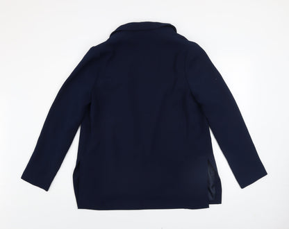 Womens UK Size 12 NEXT Blue Basic Jacket