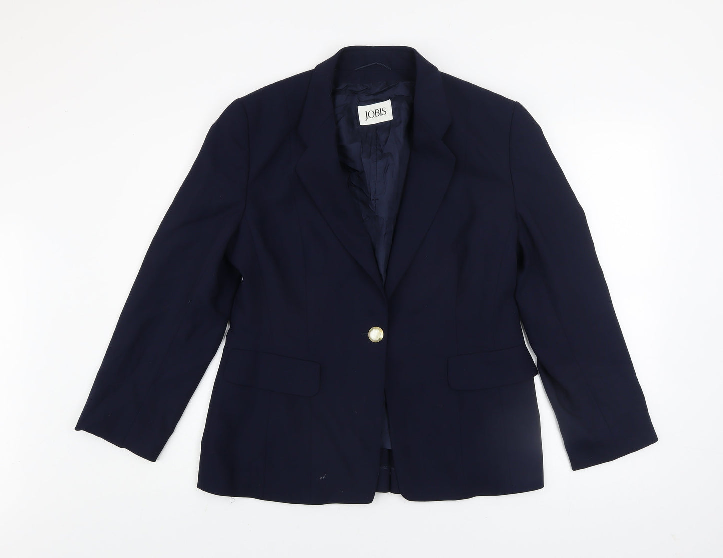 Womens UK Size 10 Jobis Blue Blazer