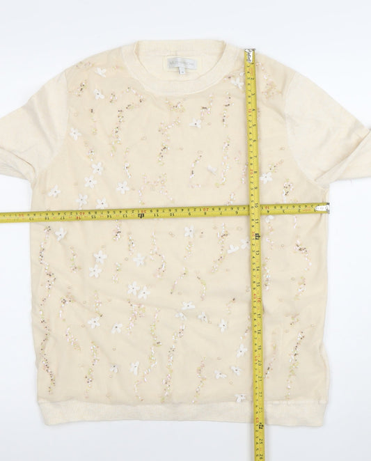 Womens UK Size 16 RJR John Rocha Ivory Basic Blouse