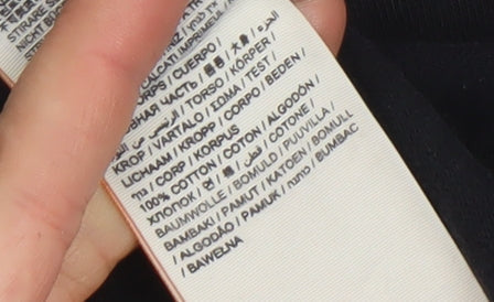 Superdry Men's Black Graphic Print Vintage T-Shirt Size M