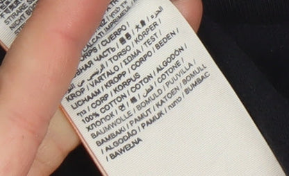 Superdry Men's Black Graphic Print Vintage T-Shirt Size M