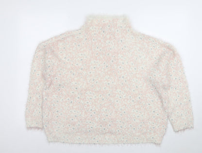 Womens UK Size 20 NEXT Pink Pullover Jumper