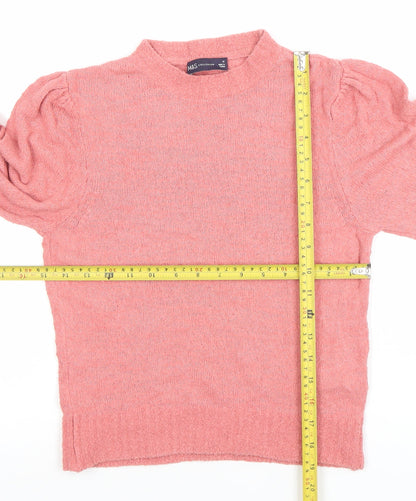 Womens UK Size 10 Marks and Spencer Pink Pullover Jumper