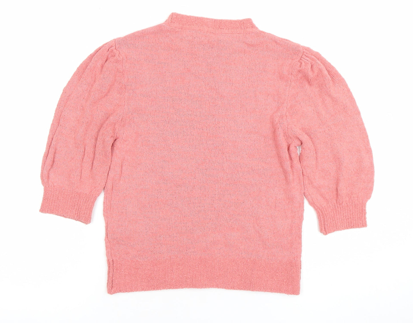 Womens UK Size 10 Marks and Spencer Pink Pullover Jumper