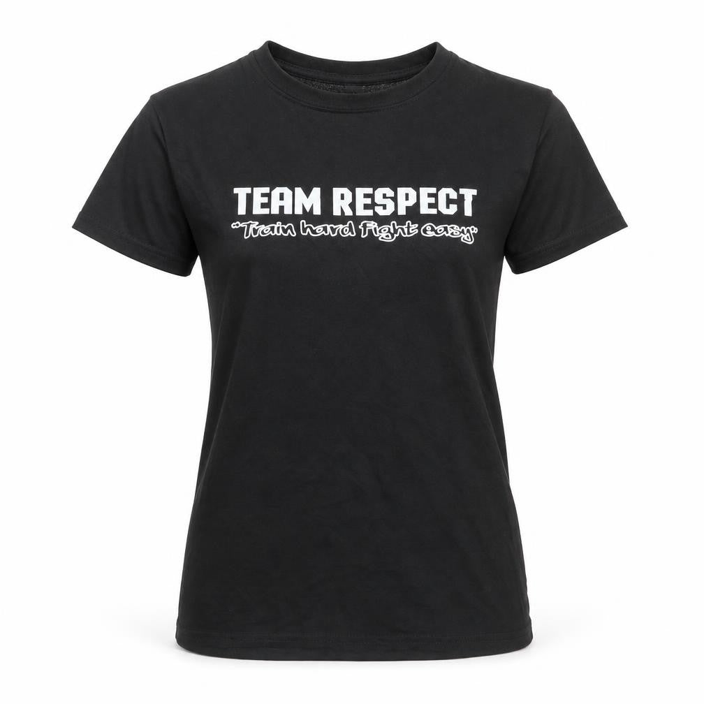 Womens UK Size S Casual Classics Black Basic T-Shirt