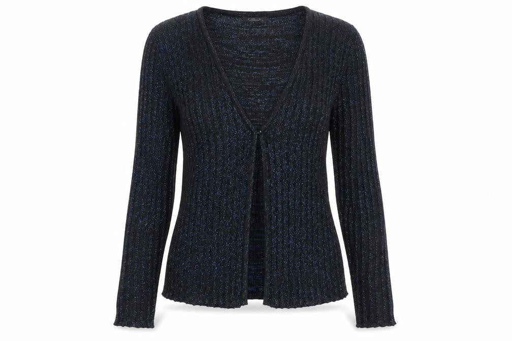 Womens UK Size S Pm Black Cardigan Jumper