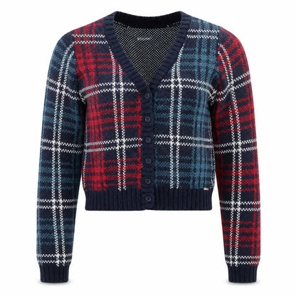 Womens UK Size S Hollister Multicoloured Cardigan Jumper