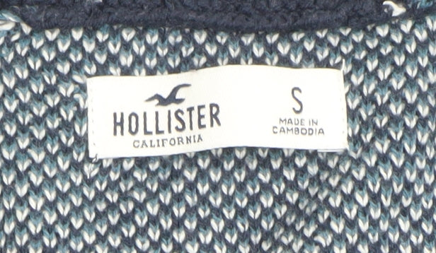 Womens UK Size S Hollister Multicoloured Cardigan Jumper