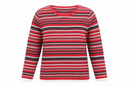 Womens UK Size L Precis Petite Red Pullover Jumper