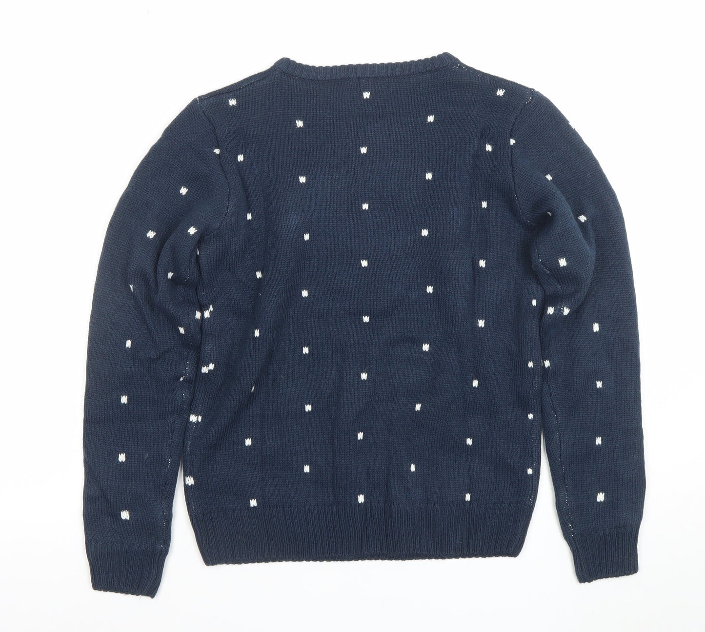 Girls UK Size 11-12 Years Lily & Dan Blue Pullover Jumper