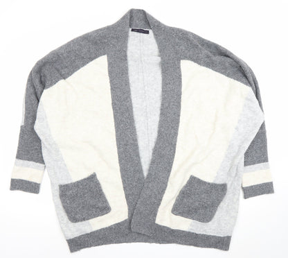 Womens UK Size L Marks and Spencer Grey Cardigan Jumper