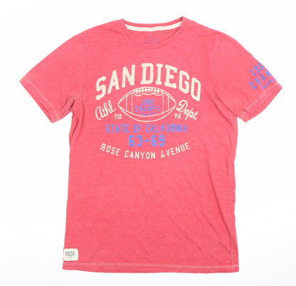 Mens UK Size S NEXT Red  T-Shirt