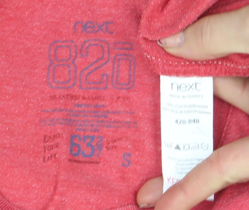 Mens UK Size S NEXT Red  T-Shirt