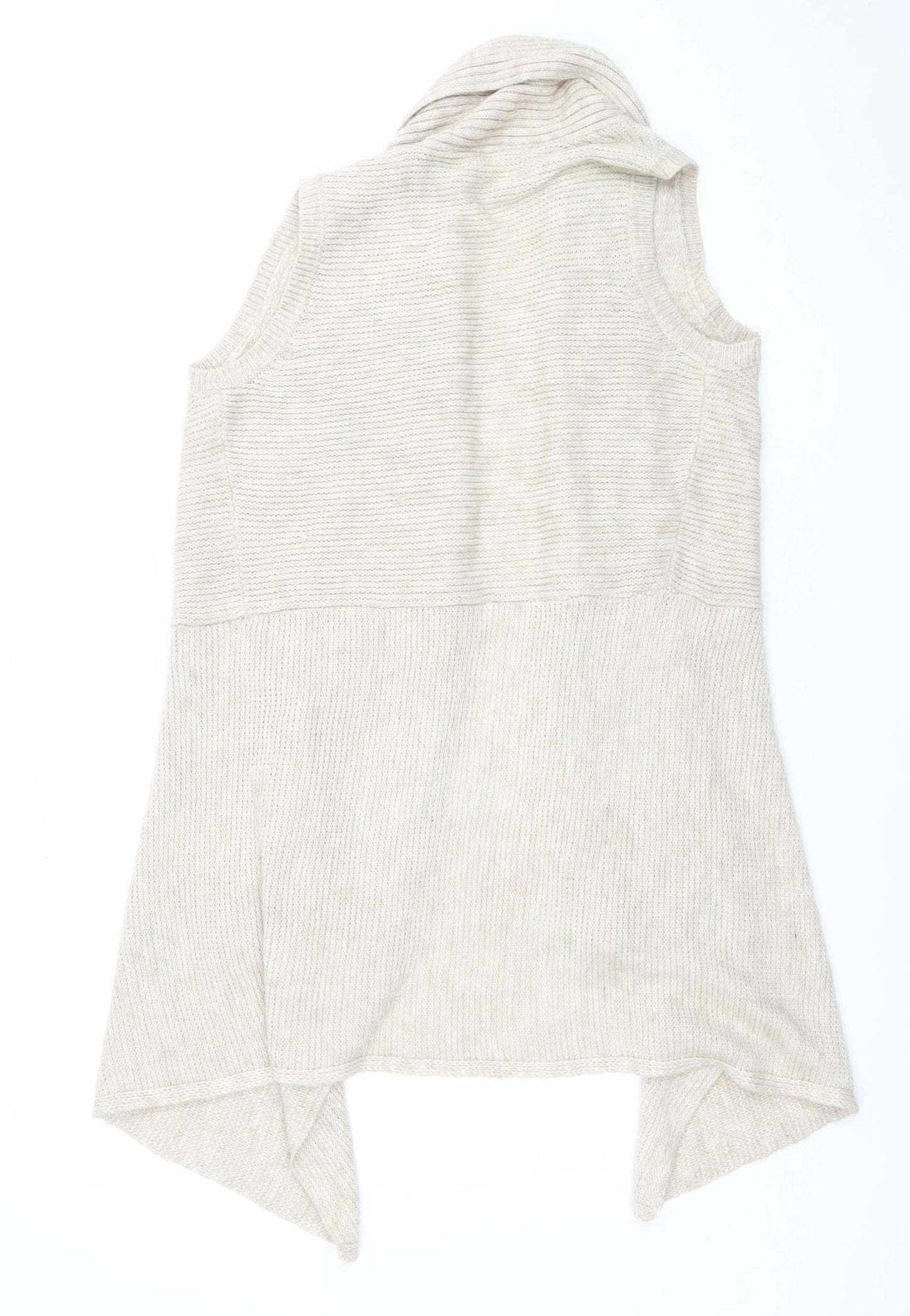 Womens UK Size 10 New Look Beige Cardigan Jumper