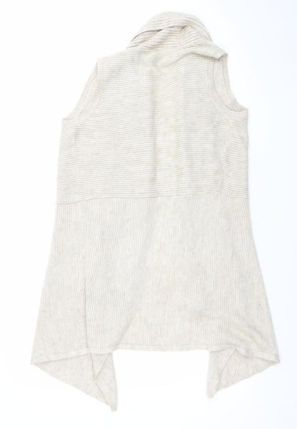 Womens UK Size 10 New Look Beige Cardigan Jumper